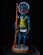 Sculpture Shetani Homme Et Animal - Agostino Malaba - Makonde