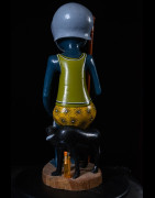 Sculpture Shetani Homme Et Animal - Agostino Malaba - Makonde