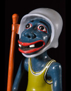 Sculpture Shetani Homme Et Animal - Agostino Malaba - Makonde