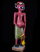 Sculpture Shetani Homme Aux Lunettes - Agostino Malaba - Makonde