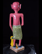Sculpture Shetani Homme Aux Lunettes - Agostino Malaba - Makonde