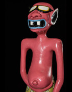 Sculpture Shetani Homme Aux Lunettes - Agostino Malaba - Makonde