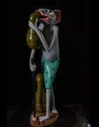 Sculpture Shetani Rongeur Anthropomorphique - Agostino Malaba - Makonde