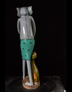 Sculpture Shetani Rongeur Anthropomorphique - Agostino Malaba - Makonde