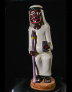Sculpture Shetani Homme Sage - Agostino Malaba - Makonde