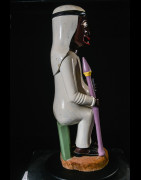 Sculpture Shetani Homme Sage - Agostino Malaba - Makonde