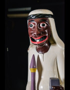 Sculpture Shetani Homme Sage - Agostino Malaba - Makonde