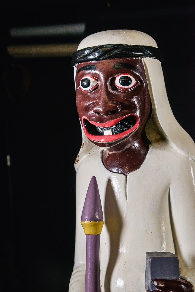 Sculpture Shetani Homme Sage - Agostino Malaba - Makonde