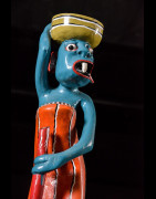 Sculpture Shetani Femme Agriculteur - Agostino Malaba - Makonde