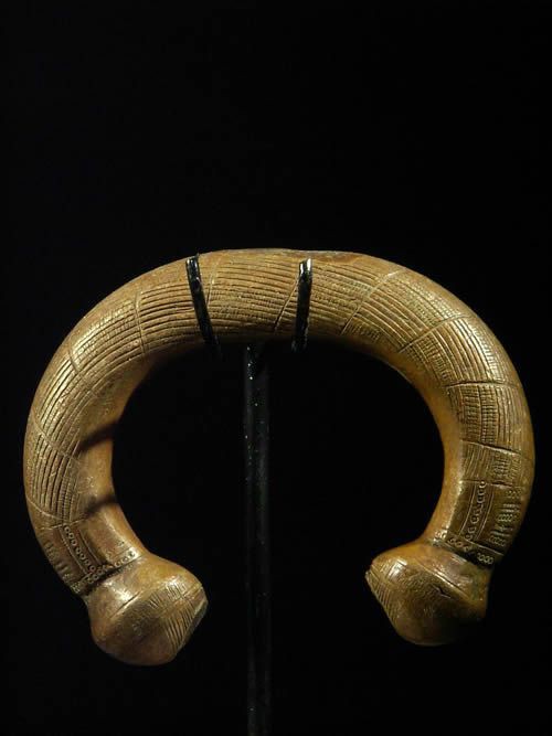 Bracelet Monnaie - Ethnie inconnue - Cuivre rouge Afrique