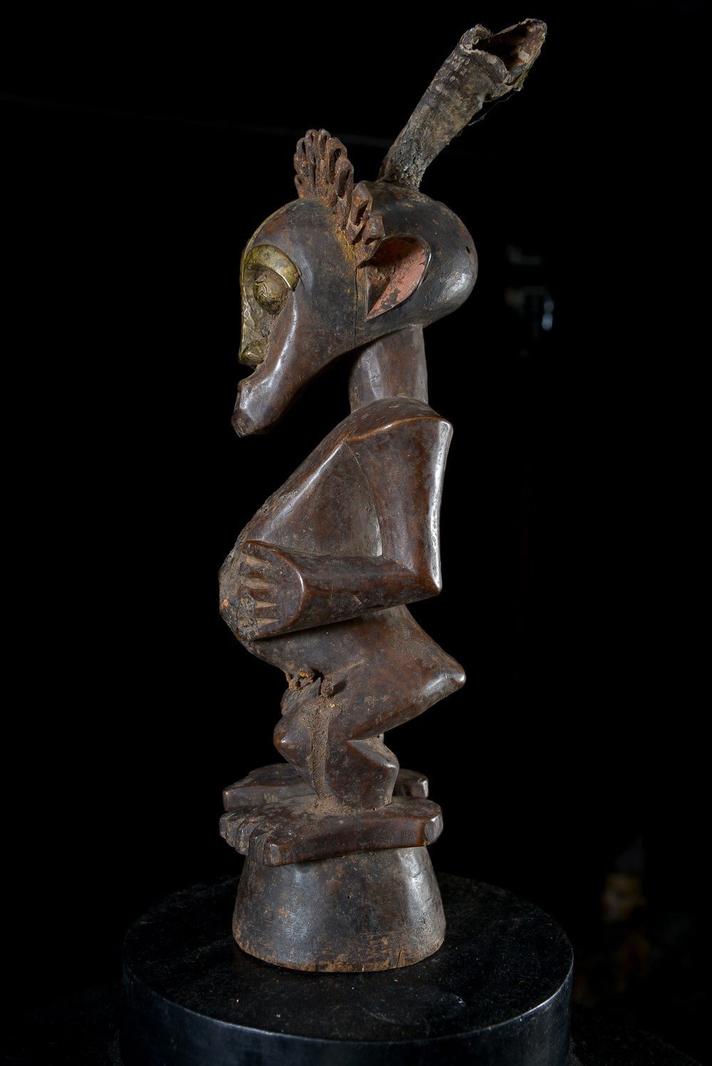 Amulette nkishi de feticheur - Songye - RDC Zaire