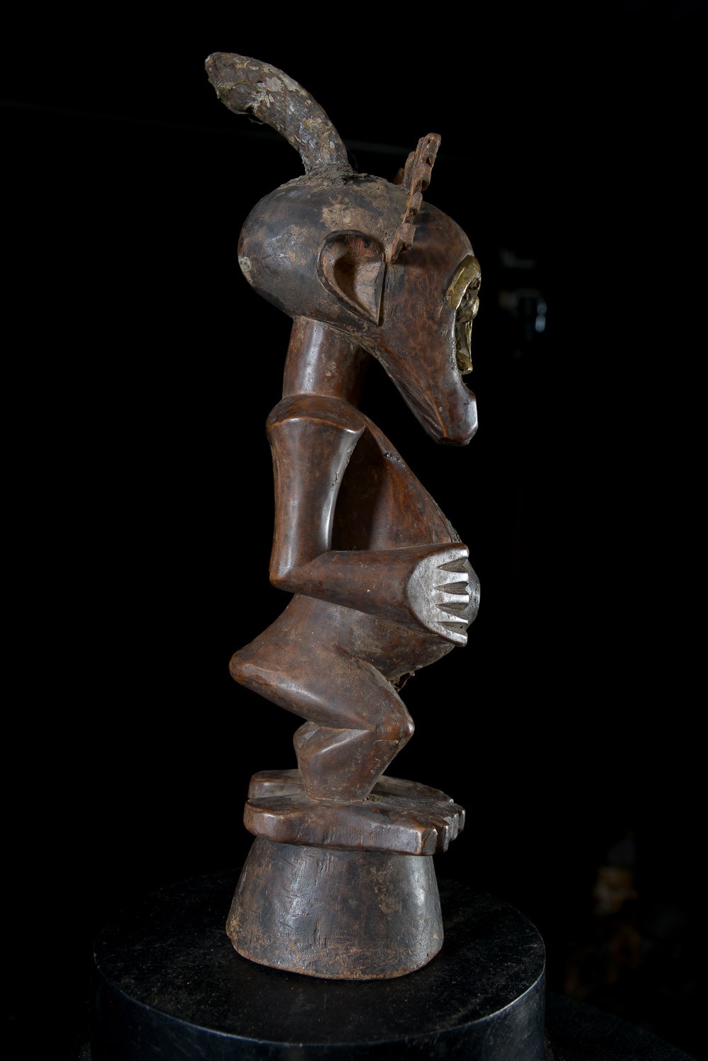 Amulette nkishi de feticheur - Songye - RDC Zaire