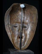 Masque en cuivre ngongo munene - Ding Tukongo - RDC Zaire