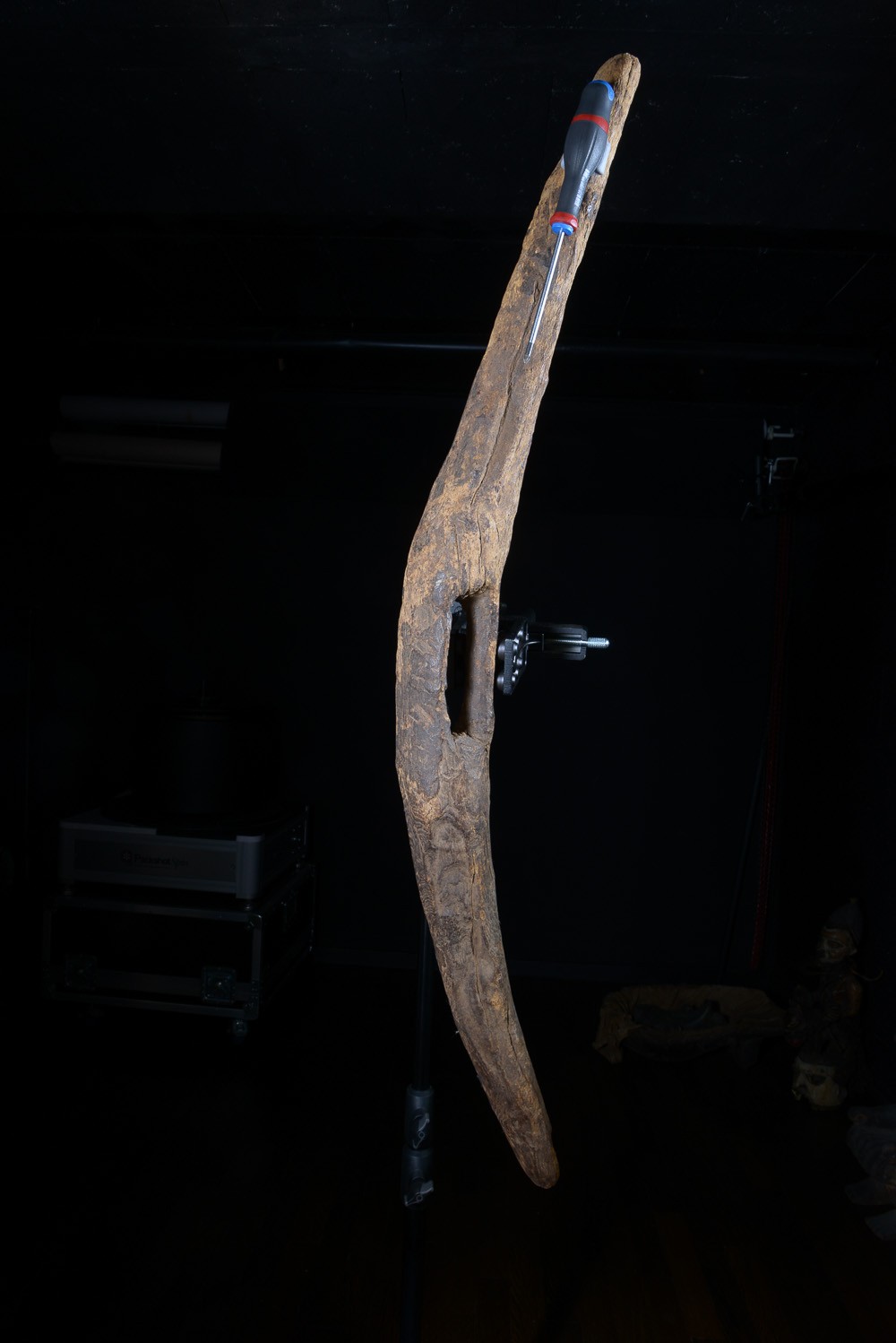 Bouclier en bois - Mumuye - Nigéria