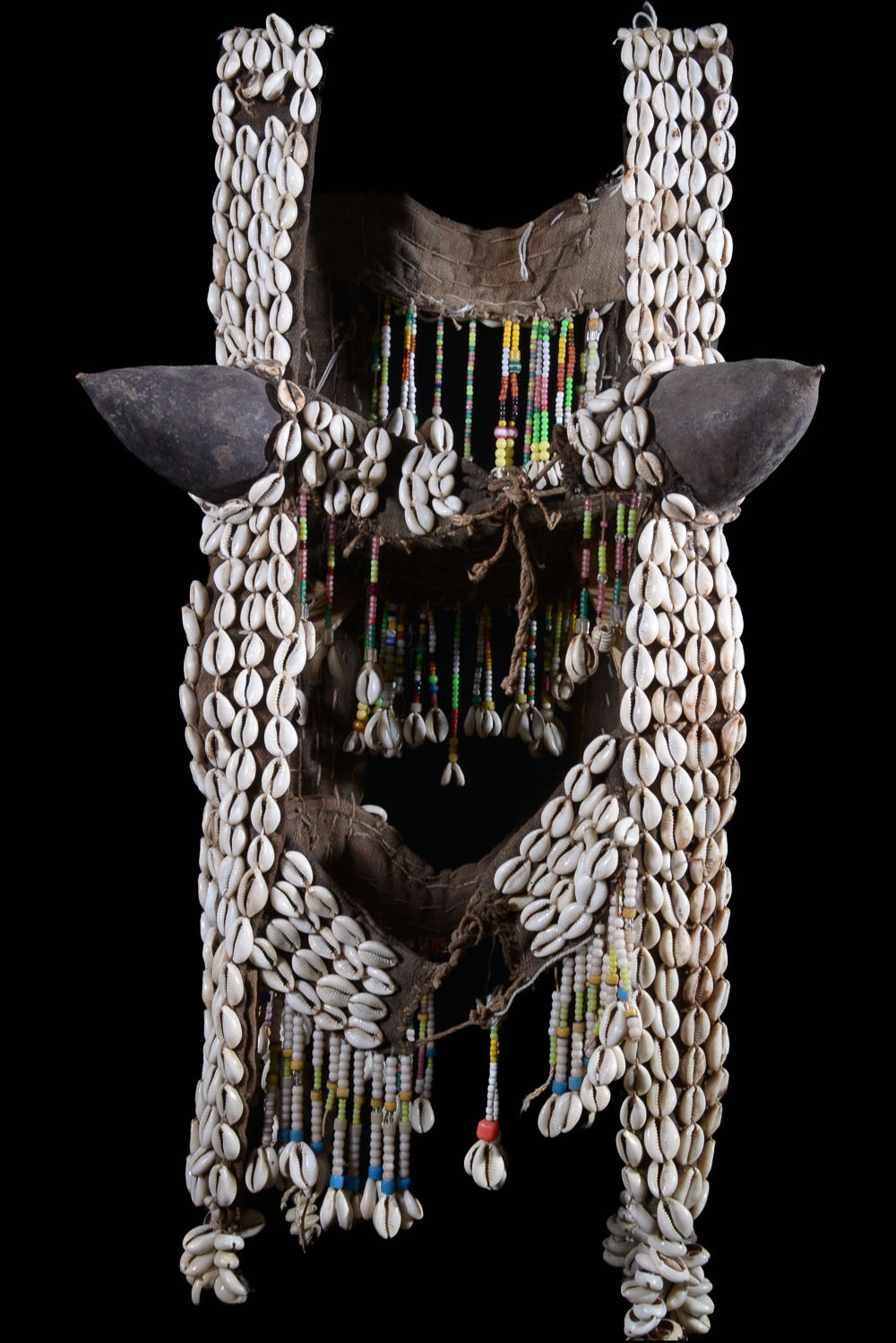 Masque Cagoule et bustier de Jeune Fille 1/2 - Dogon - Mali