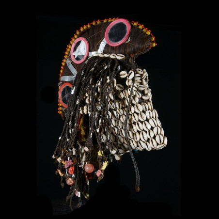 Masque Cagoule de Jeune Fille - Dogon - Mali
