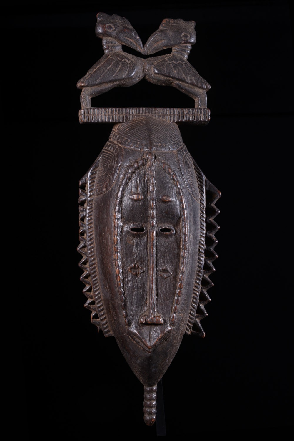 Masque de danses du Lo - Yaouré / Baoulé - Côte d'Ivoire