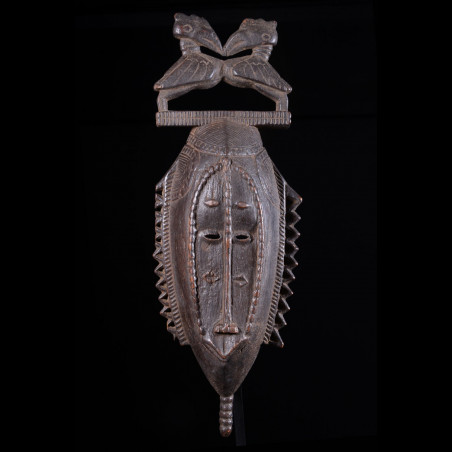 Masque de danses Beduo / Bedwo - Gouro / Baoulé - Côte d'Ivoire
