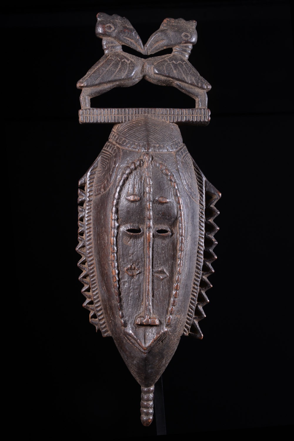 Masque de danses du Lo - Yaouré / Baoulé - Côte d'Ivoire