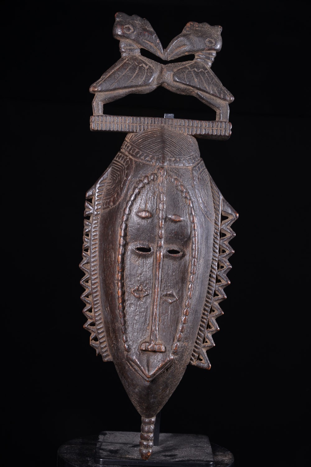 Masque de danses du Lo - Yaouré / Baoulé - Côte d'Ivoire