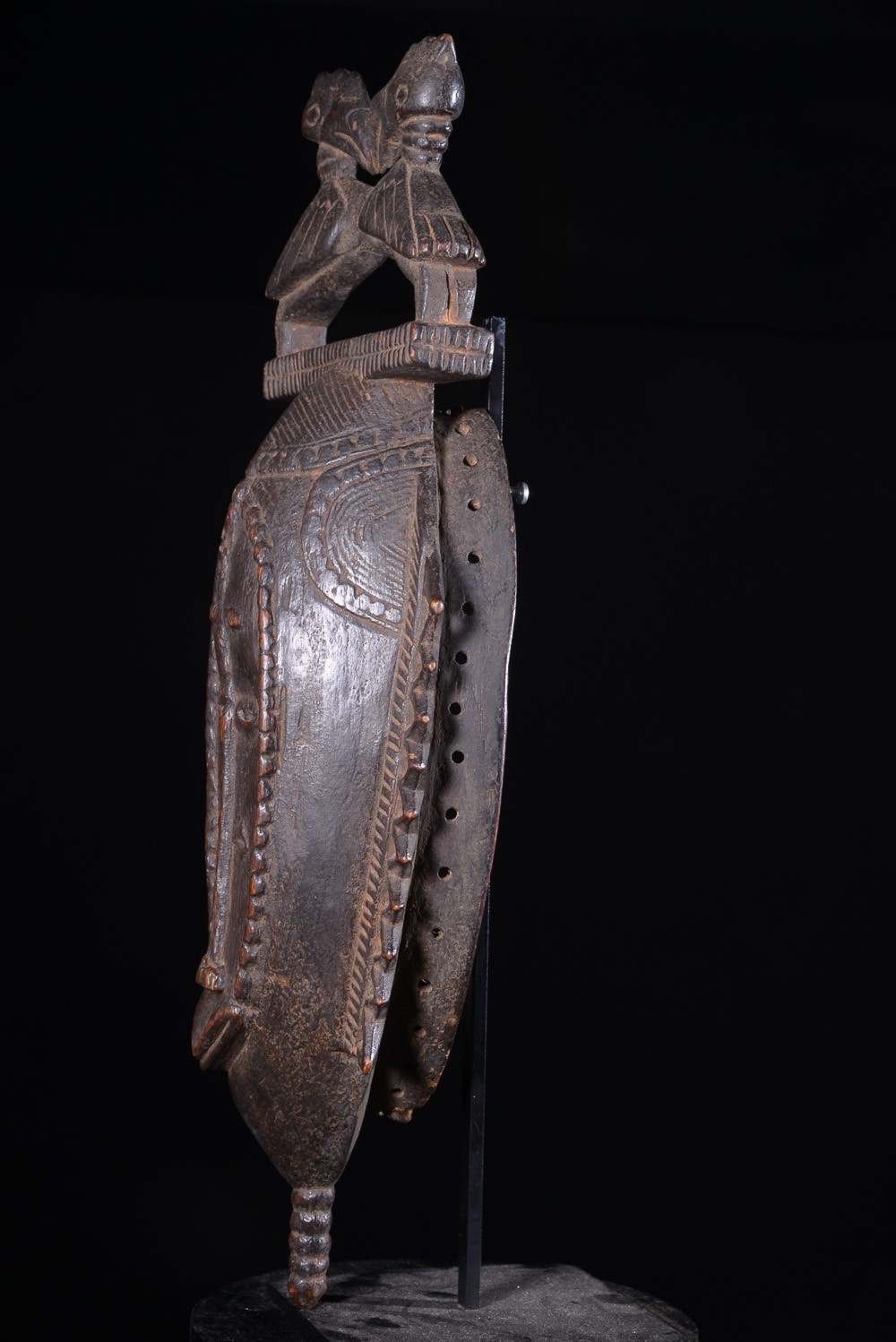 Masque de danses du Lo - Yaouré / Baoulé - Côte d'Ivoire