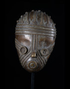 Masque en alliage de métal - Guéré - Côte d'Ivoire