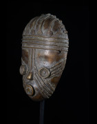 Masque en alliage de métal - Guéré - Côte d'Ivoire