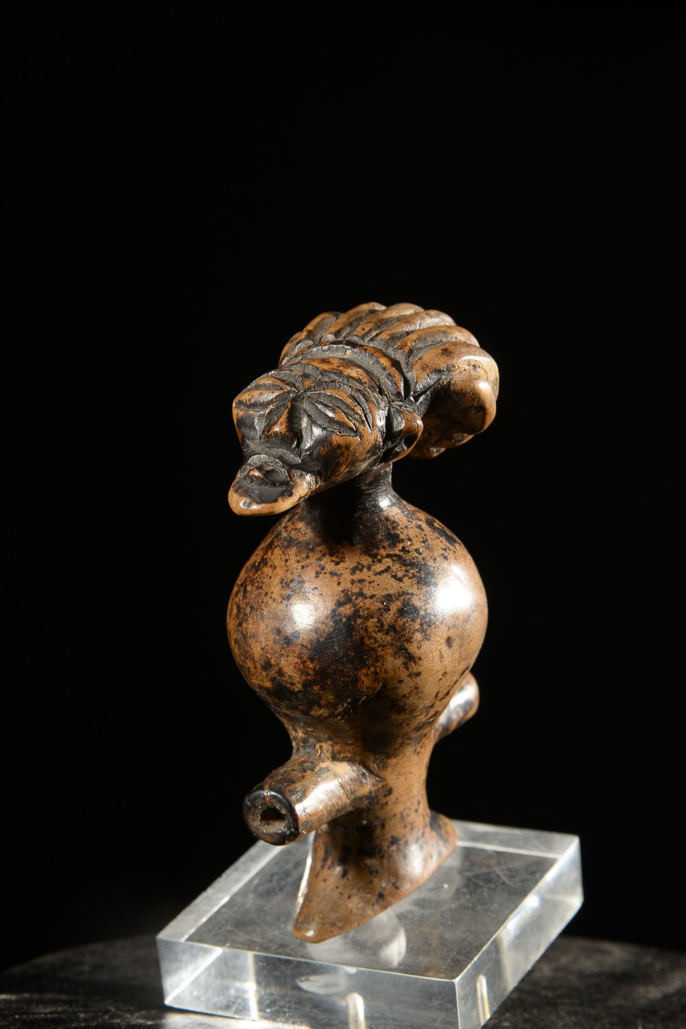 Sifflet en bois - Songye - RDC Zaire - Aerophones
