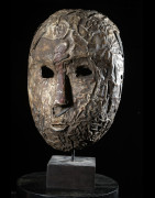Masque en cuivre ngongo munene - Ding Tukongo - RDC Zaire