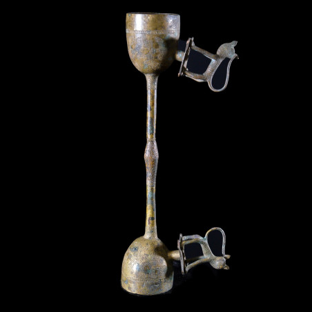 Gong en alliage de bronze - Fon - Benin - Idiophones