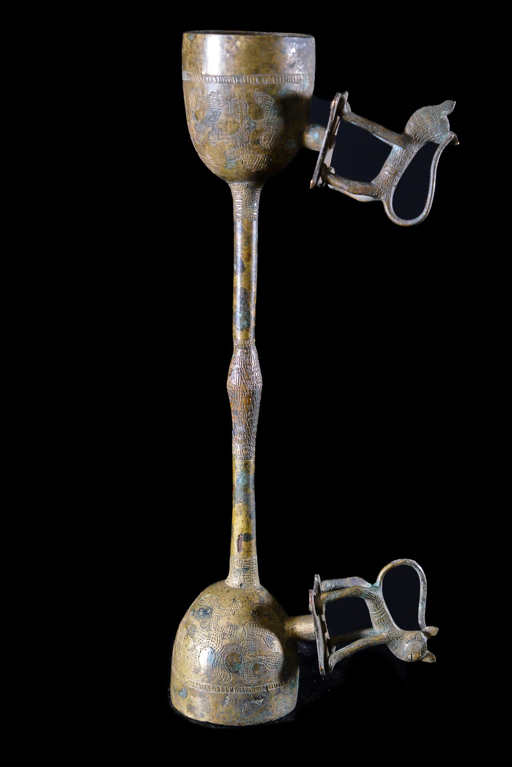Gong en alliage de bronze - Fon - Benin - Idiophones