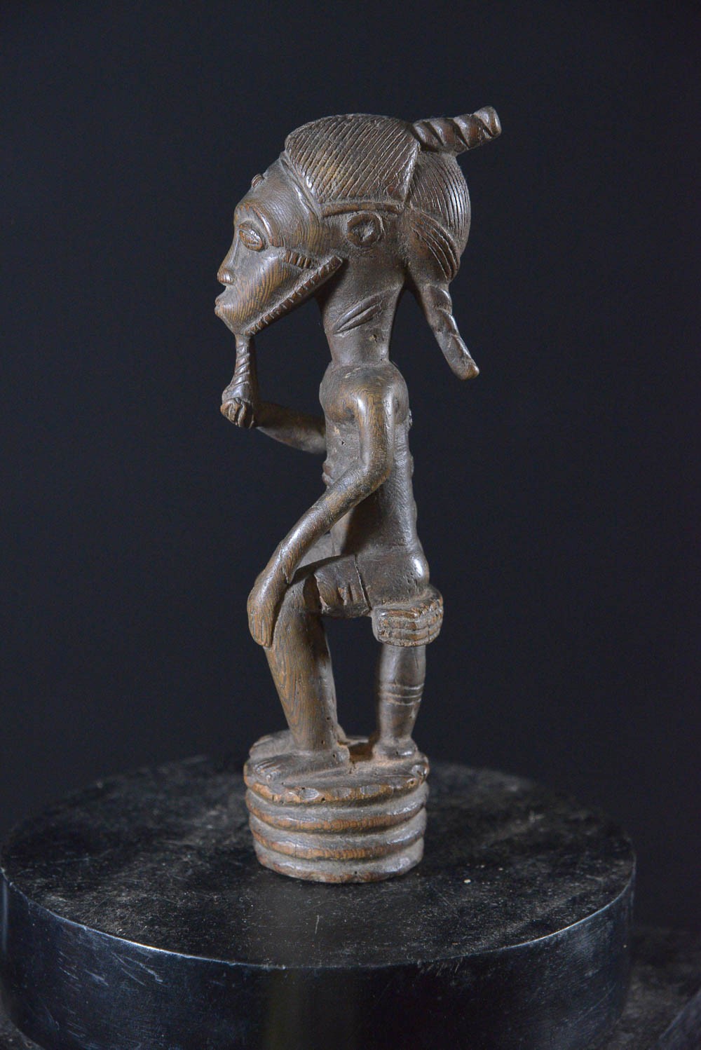 Statuette de roi - Baoule - Côte d'Ivoire