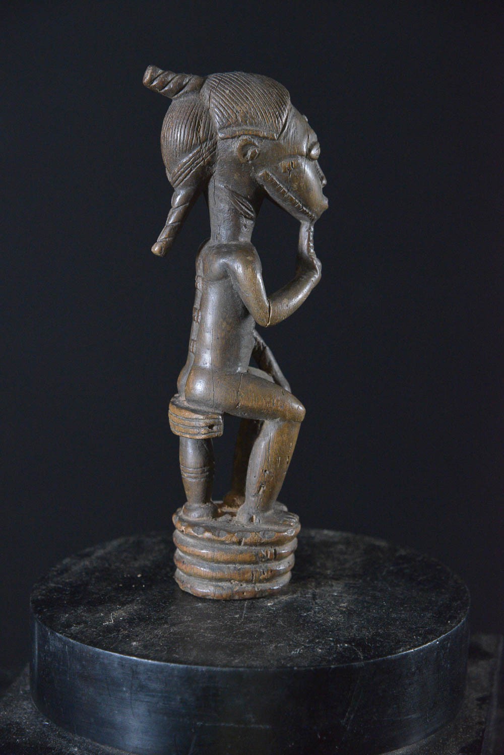 Statuette de roi - Baoule - Côte d'Ivoire