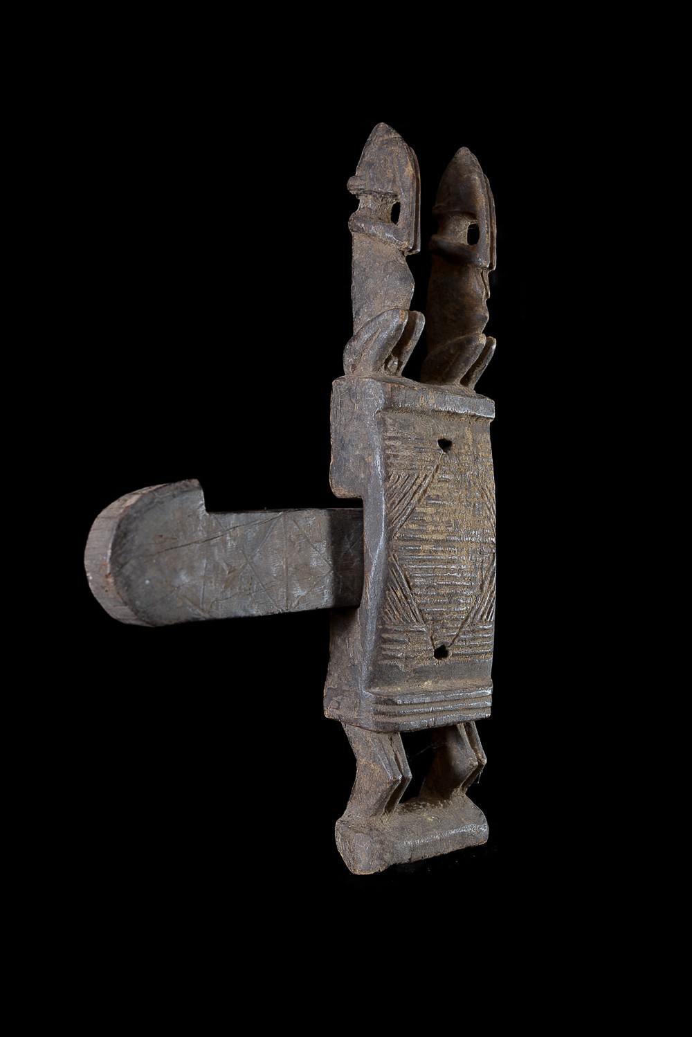 Serrure de porte ancienne - Dogon - Mali
