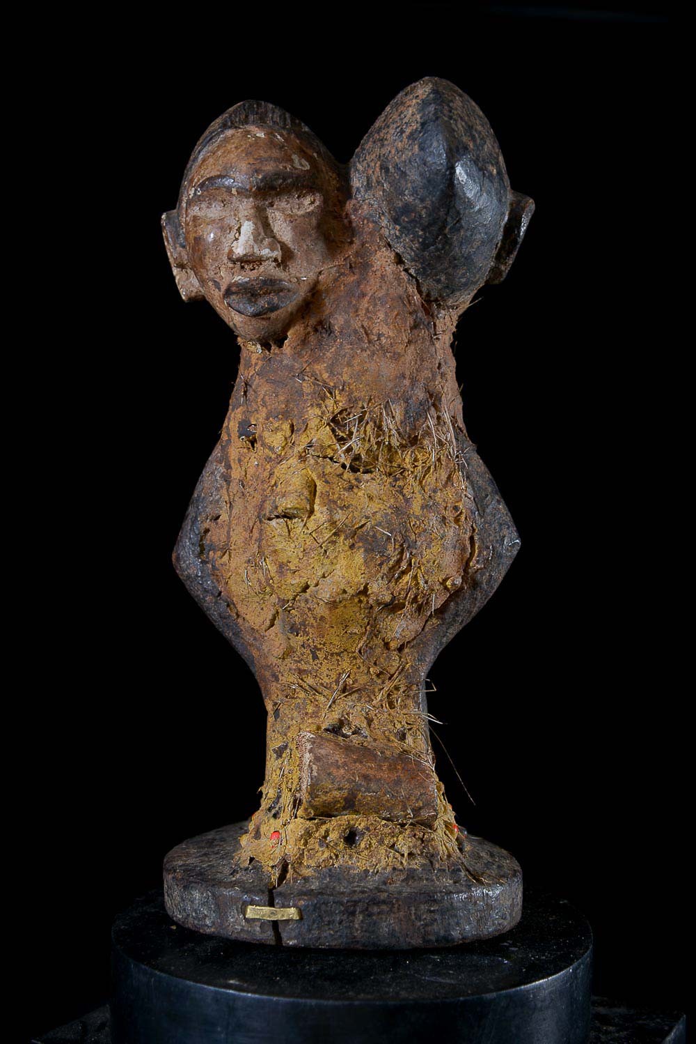 Fetiche Nkisi Nkonde Janiforme - Yombe - RDC Zaire - Nkisi Nkonde