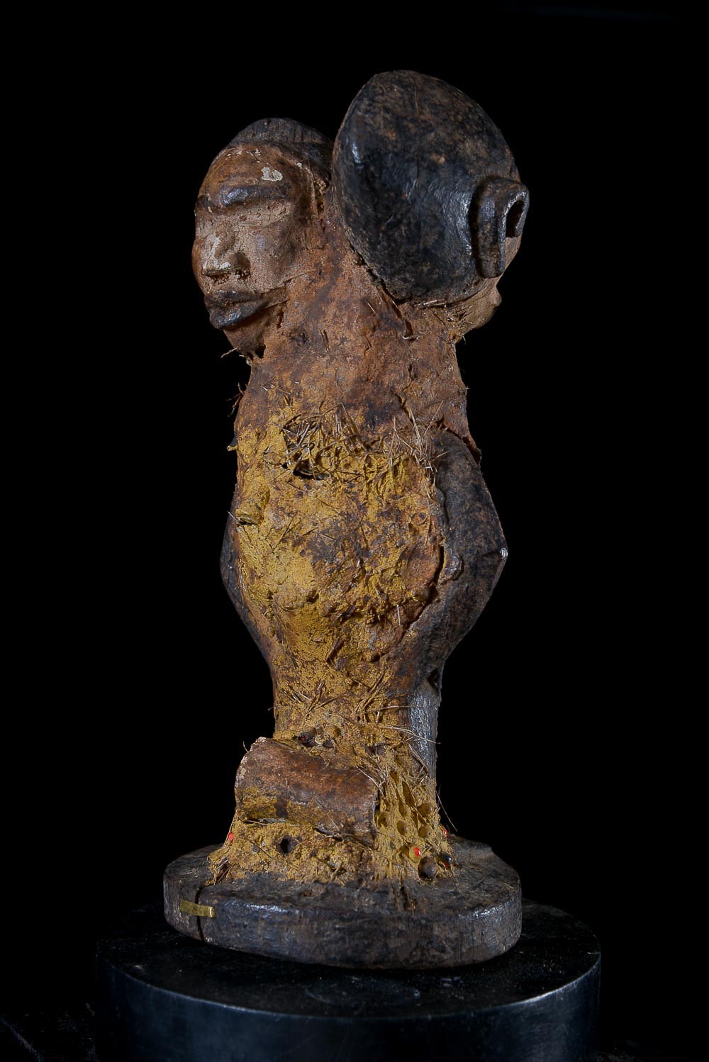 Fetiche Nkisi Nkonde Janiforme - Yombe - RDC Zaire - Nkisi Nkonde