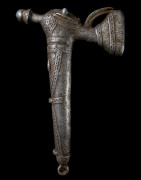 Zandé massue en fonte d'aluminium - Mossi - Burkina Faso - Objets de regalia