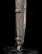 Zandé massue en fonte d'aluminium - Mossi - Burkina Faso - Objets de regalia