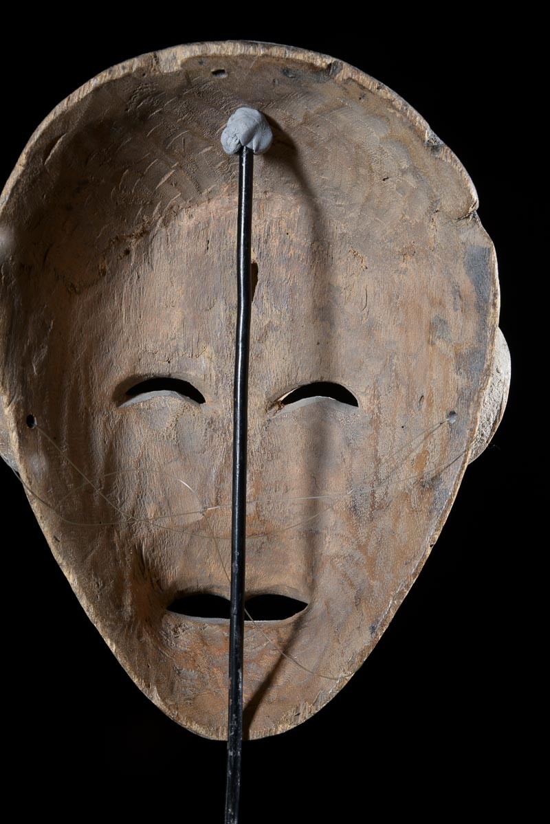 Masque de ceremonie Blanc - Idoma - Nigeria