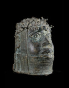 Tete Oba Bronze Ife - Bini Edo - Benin - Bronzes Africains