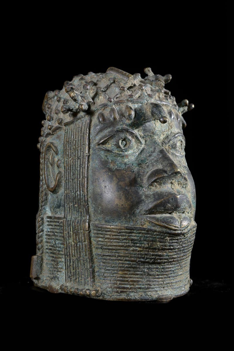 Tete Oba Bronze Ife - Bini Edo - Benin