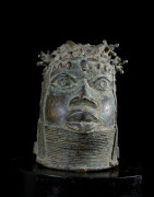 Tete Oba Bronze Ife - Bini Edo - Benin - Bronzes Africains