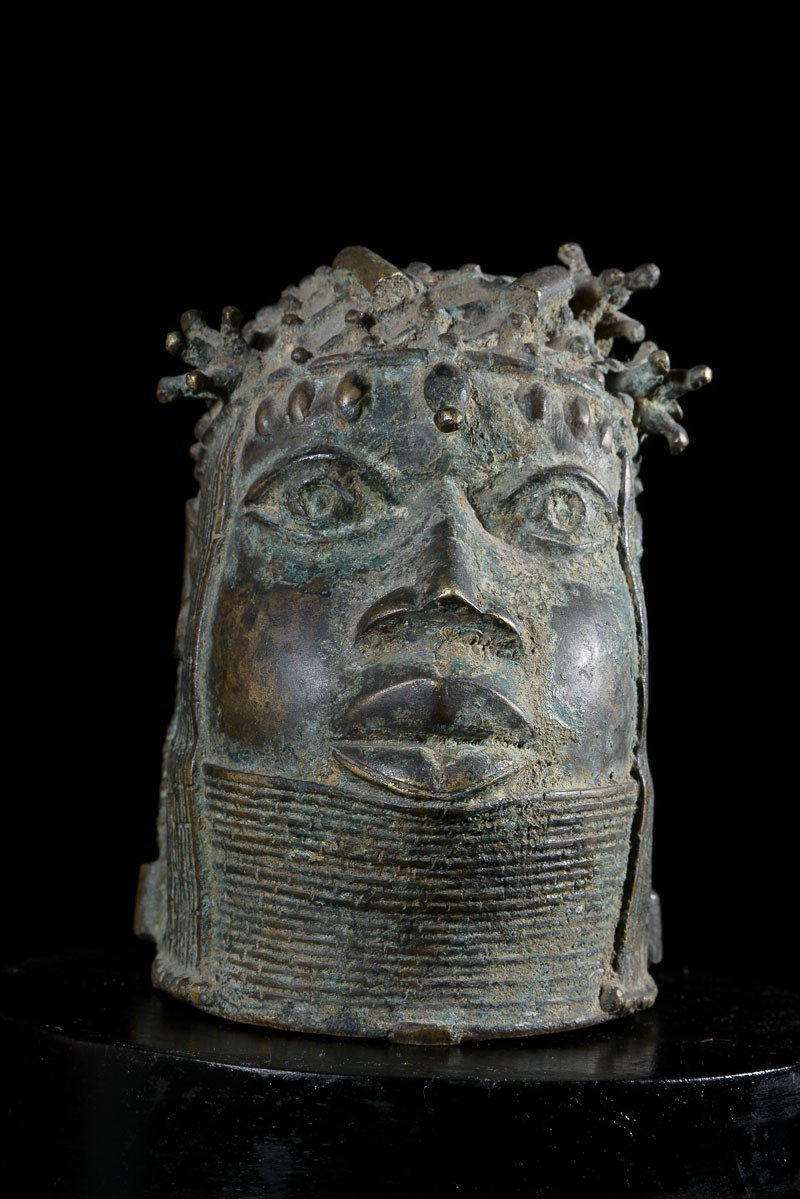 Tete Oba Bronze Ife - Bini Edo - Benin