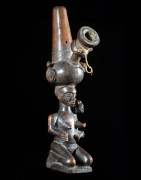 Pipe céremonielle a tabac ou chanvre - Chokwe - Angola