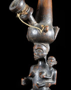 Pipe céremonielle a tabac ou chanvre - Chokwe - Angola