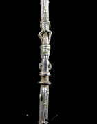 Canne de dignitaire en fonte aluminium - Lobi - Benin - Objets de regalia
