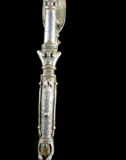 Canne de dignitaire en fonte aluminium - Lobi - Benin - Objets de regalia