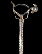 Socle pour canne luxe en acier massif - Taille XS - 15 mm
