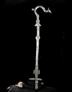 Socle pour canne luxe en acier massif - Taille X - 22 mm