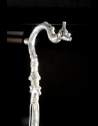 Socle pour canne luxe en acier massif - Taille X - 22 mm